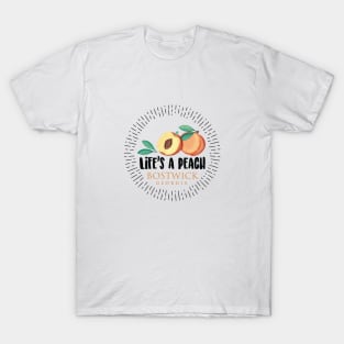 Life's a Peach Bostwick, Georgia T-Shirt